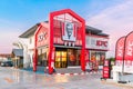 KFC Fried Chicken shop fast food restaurant Newly opened branch in Bang Kruai District Nonthaburi