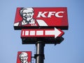 KFC Logo Royalty Free Stock Photo