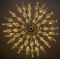 Chandelier from Litomysl castle Royalty Free Stock Photo