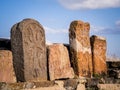 Khachkars Royalty Free Stock Photo