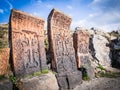 Khachkars Royalty Free Stock Photo