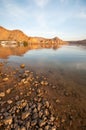 Khairan beach and very calm sea water, Muscat Oman