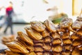 Khaja Snacks,Layered Fritters Dunked In Sugar Syrup, for sale in shop