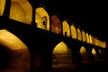 Khajoo Bridge, Iran Royalty Free Stock Photo