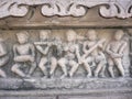 Khajuraho, Mahadeva Temple, erotic carving