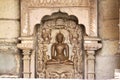 Khajuraho temples buddha statue, India