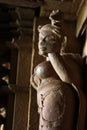 Khajuraho temples and their erotic sculptures, India Royalty Free Stock Photo