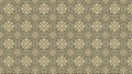 Khaki Vintage Decorative Floral Ornament Wallpaper Pattern Image