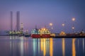 Abu Dhabi Oil Rig at Khalifa Port