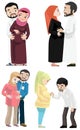 Khaliji Couples Expecting A Baby Royalty Free Stock Photo