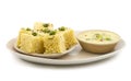 Khaman Dhokala Royalty Free Stock Photo