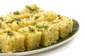 Khaman Dhokala Royalty Free Stock Photo