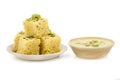 Khaman Dhokala Royalty Free Stock Photo