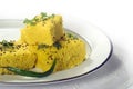 Khaman Dhokla Royalty Free Stock Photo