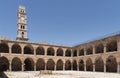 Khan al Umdan Caravanserai of the Pillars Royalty Free Stock Photo