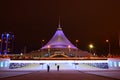 The KHAN SHATYR entertainment center in Astana