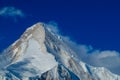 Khan Tengri mountain in Tian Shan Royalty Free Stock Photo