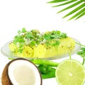 Khandvi Gram Flour Snack traditional Indian food