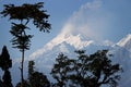 Khangchendzonga aka Kangchenjunga Royalty Free Stock Photo