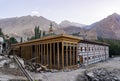 Khankah_e_moullah khaplu ghanche gilgit baltistan Royalty Free Stock Photo