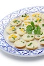 Khanom krok, thai sweet Royalty Free Stock Photo