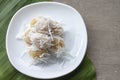 Boiled sweets Thai traditional dessert. Royalty Free Stock Photo