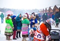 Khanty and Mansi people at the Reindeer