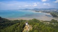 Khao khad view point phuket southern of thailand Royalty Free Stock Photo