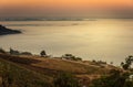 Sea of mist in the morning at Khao Kho,Phetchabun Province,northern Thailand. Royalty Free Stock Photo