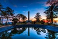 Khao Kho memorial in Phetchabun province of Thailand Royalty Free Stock Photo