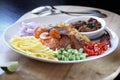 Khao Kluk Kapi or Thai Fried Rice with Shrimp Paste