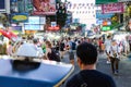 Khao San Road in Bangkok Royalty Free Stock Photo