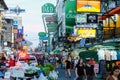 Khao San Road in Bangkok Royalty Free Stock Photo