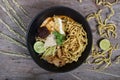 Khao soi , curry noodles Royalty Free Stock Photo
