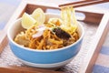 Khao soi curry thai noodle. Royalty Free Stock Photo