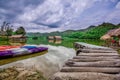 Khao Wong mountains reservoir