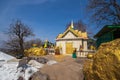 Khao Wong Temple Which is an important tourist attraction of Lop Buri Province in Thailand