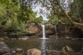 Stunning scenery of Haew Suwat Waterfall,Khao Yai National Park,Nakhon Ratchasima province,Thailand