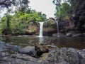 Stunning scenery of Haew Suwat Waterfall,Khao Yai National Park,Nakhon Ratchasima province,Thailand