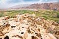 Kharanaq - deserted mud-brick village, Iran Royalty Free Stock Photo