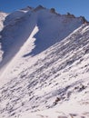 Khardung La high mountain pass 5359 m.a.s.l. in Ladakh region, India Royalty Free Stock Photo