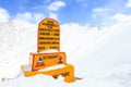 Khardungla Pass Royalty Free Stock Photo