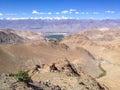 Khardungla Pass. The highest road in the World. Leh, Ladakh, India. Royalty Free Stock Photo