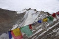 The Khardungla pass between Leh and Diskit in Ladakh, India Royalty Free Stock Photo