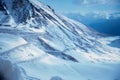 Beautiful Snow Covered Himalayan Peaks Royalty Free Stock Photo