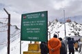Khardungla pass worlds highest motorable road , ladakh