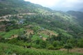 Kharikhola village in Himalaya mountains, Solukhumbu region