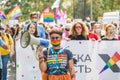 Kharkiv Pride. LGBT march of equality for the rights of gays, lesbians, bisexual, transvestites.