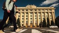 Kharkiv Region State Administration building on the Fredom Square