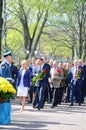 Kharkiv, Ukraine Ã¢â¬â 26 april, 2018: Moleben and laying flowers